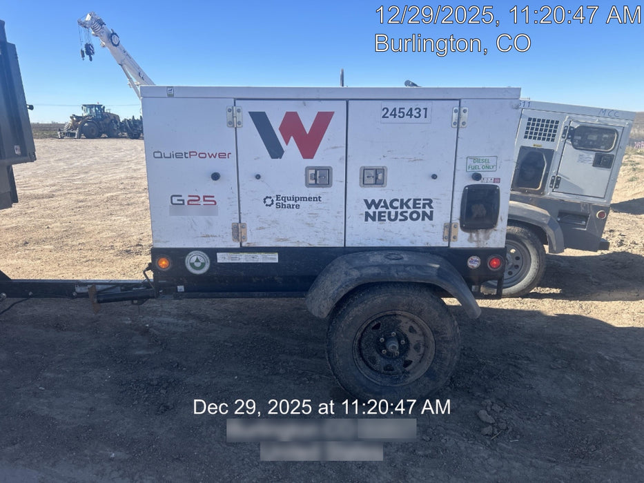 2022 WACKER NEUSON G25