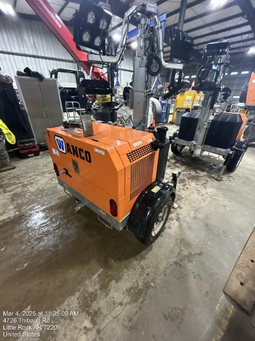 2024 Wanco WLTT-4MM4K Diesel, Deep Sea Controller, Shore Power Plug, Auto Start, (4) 350W LED Floodlights, 4kW Generator, 60 Gal Fuel Tank, 2" Ball, T3