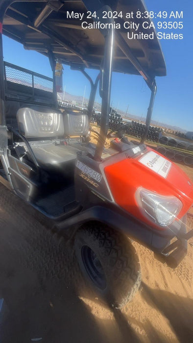 2021 Kubota RTV-X1140W-H Plastic Canopy, Windshield Acrylic Clear, LED Strobe Light, Wire Harness Kit, Back up Alarm