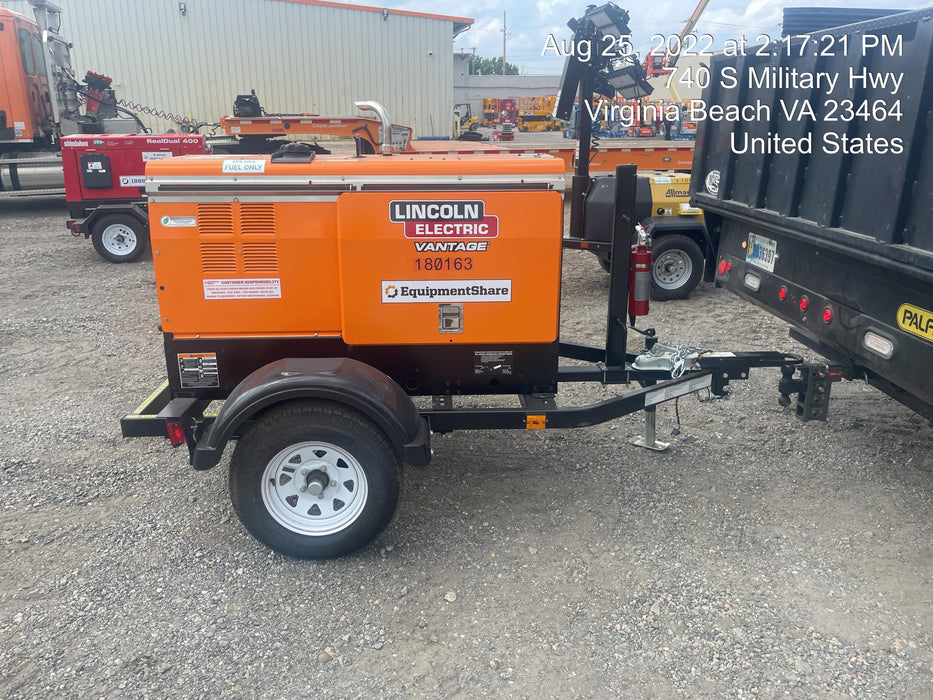 2021 Lincoln Electric Vantage 322 VANTAGE 322 READY-PAK 3