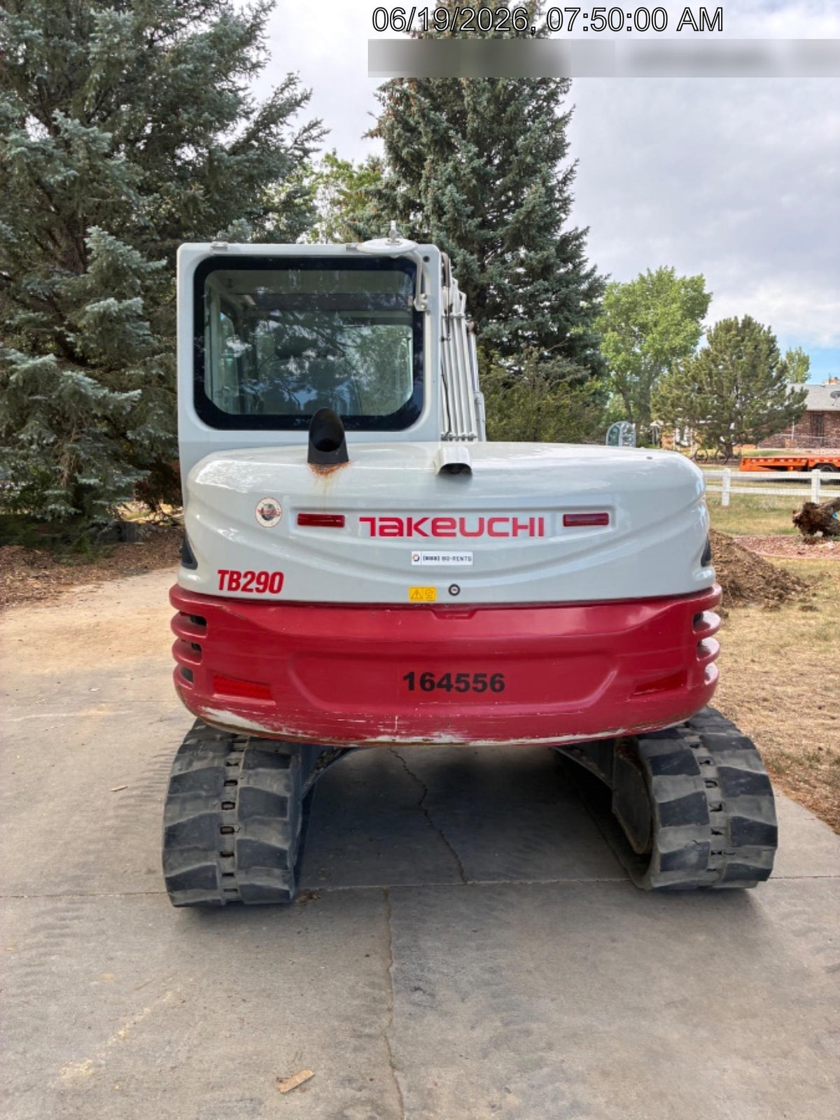 2021 TAKEUCHI TB290C