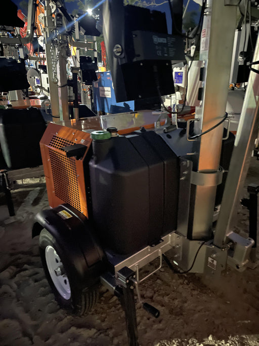 2024 Wanco WLTT-4MM4K Diesel, Deep Sea Controller, Shore Power Plug, Auto Start, (4) 350W LED Floodlights, 4kW Generator, 60 Gal Fuel Tank, 2" Ball, T3