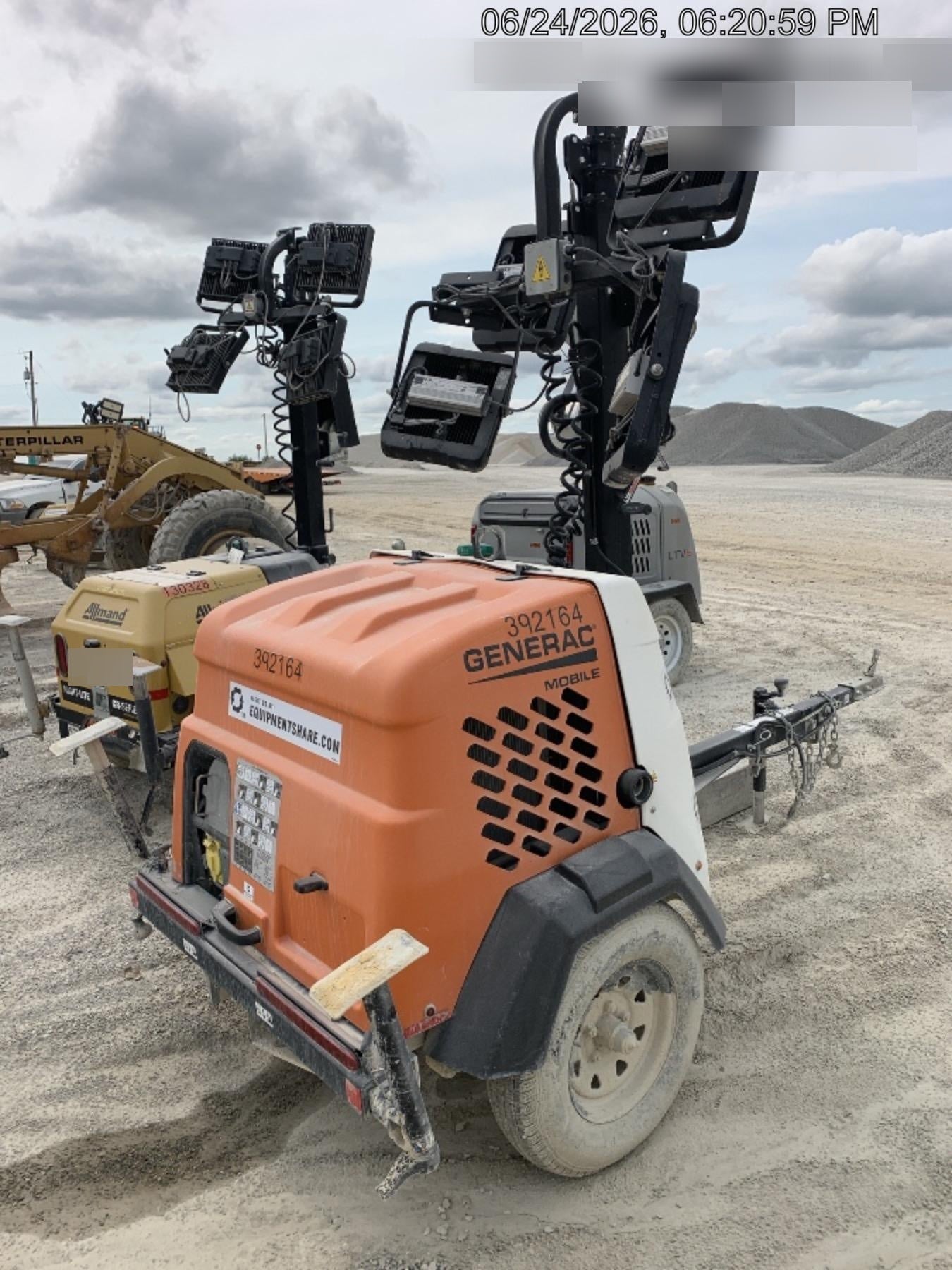 2024 Generac MLT2 Diesel, Flex Switch 120V Input, Powerzone Controller, 
(4) 320W LED Lights, 4kW Generator, 39.9 Gal Fuel Tank, 2" Ball, T3