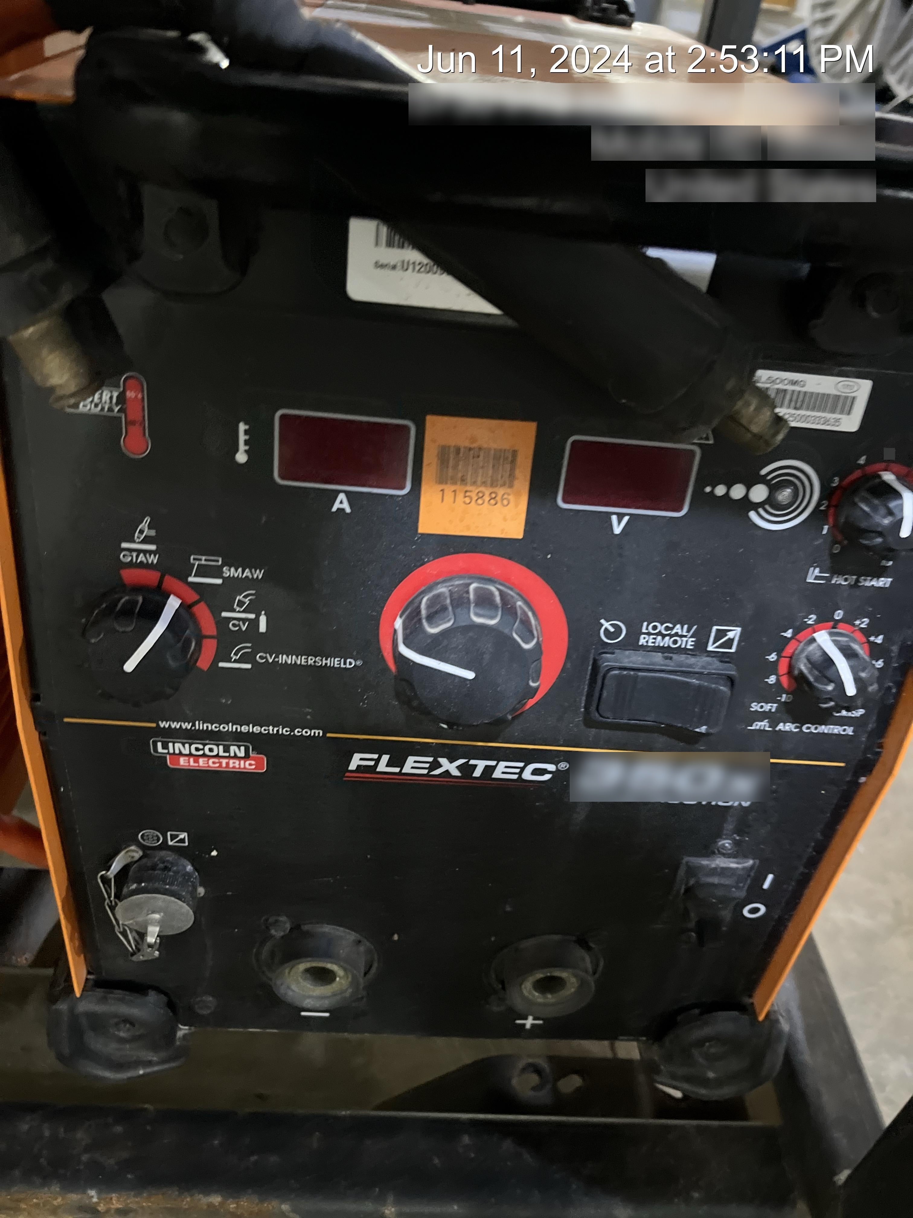 2020 LINCOLN ELECTRIC FLEXTEC 350X