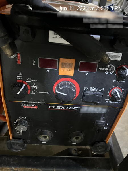 2020 LINCOLN ELECTRIC FLEXTEC 350X