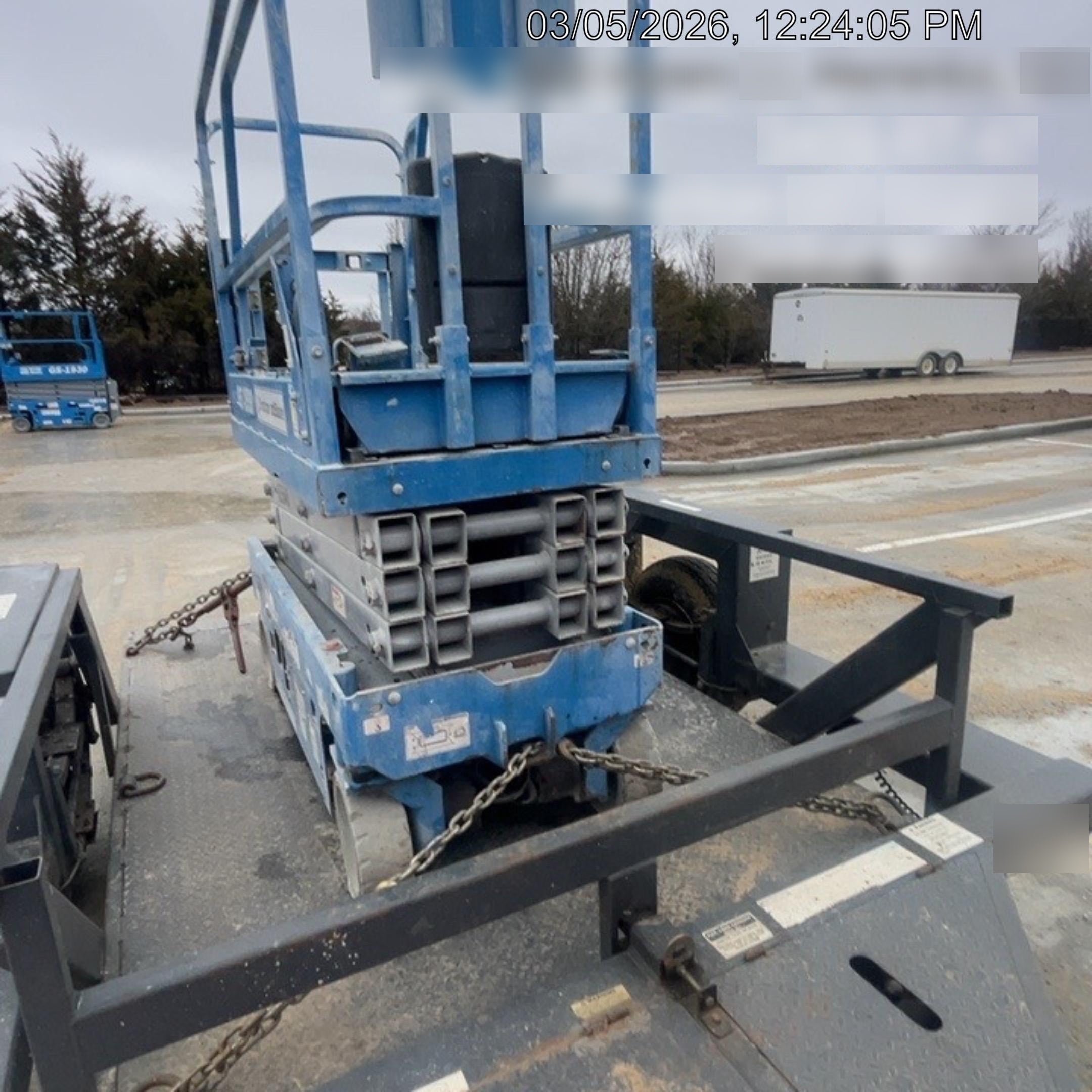 2020 Genie GS-1930 Solid Non Marking Tires, Beacon, Folding rails with half height swing gate