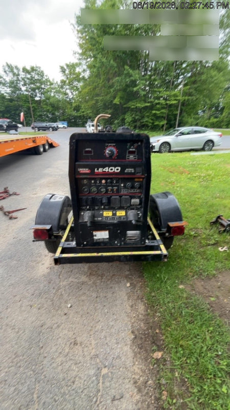 2024 Lincoln Electric LE400 Kubota V1505, Trlr, Cable Rack, Light Kit, ES Decals, T3