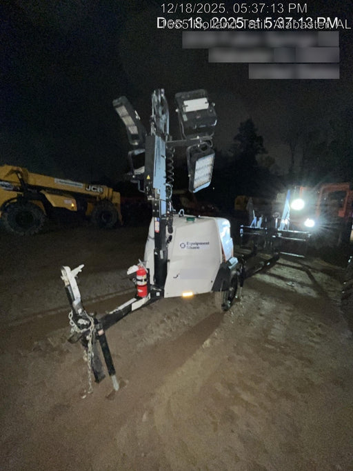 2023 Generac MLT2 Diesel, Flex Switch 120V Input, Powerzone Controller, 
(4) 320W LED Lights, 4kW Generator, 39.9 Gal Fuel Tank, 2" Ball, T3