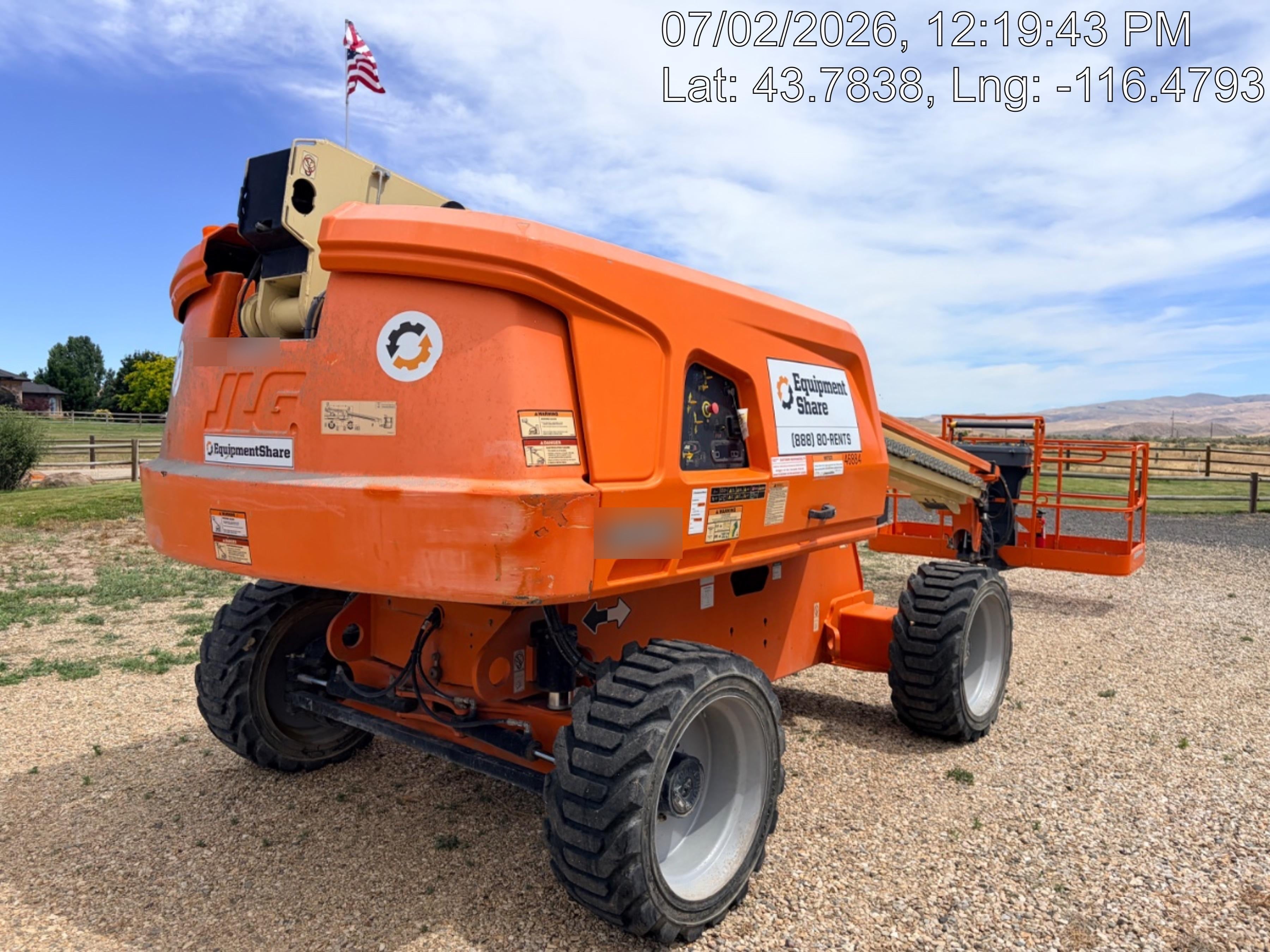 2019 JLG 600S 4WD