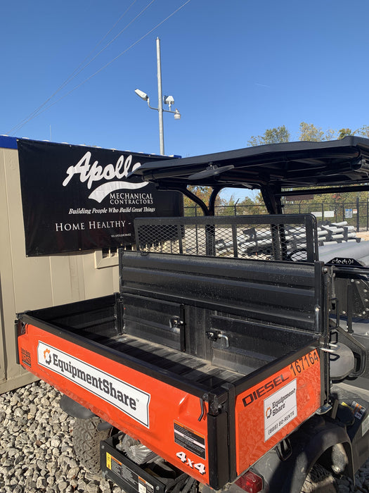 2022 Kubota RTV-X1140W-H Plastic Canopy, Windshield Acrylic Clear, LED Strobe Light, Wire Harness Kit, Back up Alarm