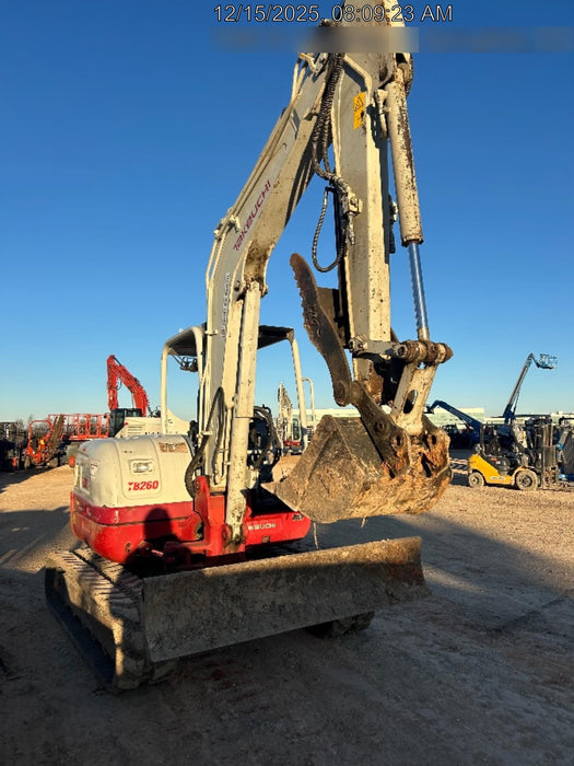 2019 Takeuchi TB260 Takeuchi TB260 Canopy w/Rubber Tracks, Auxiliary Hydraulics, Standard Blade, Manual QC