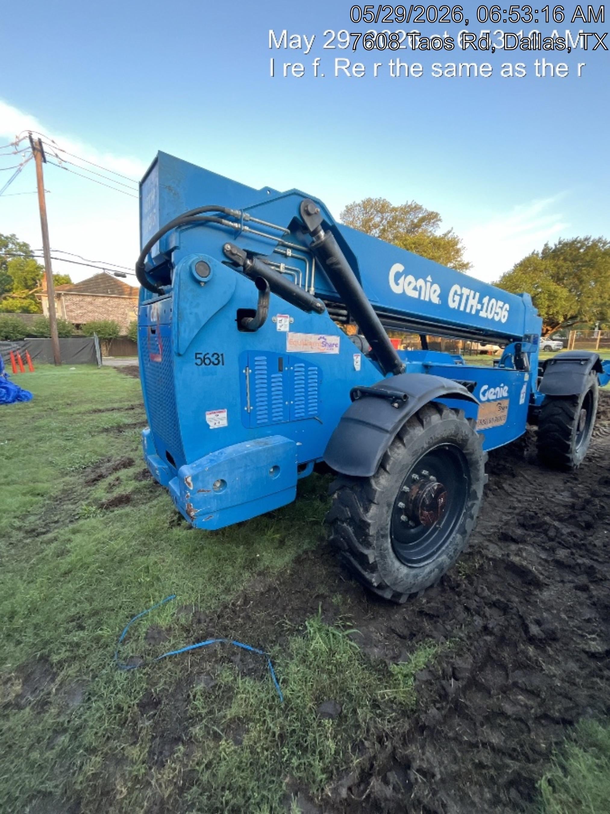 2017 GENIE GTH-1056