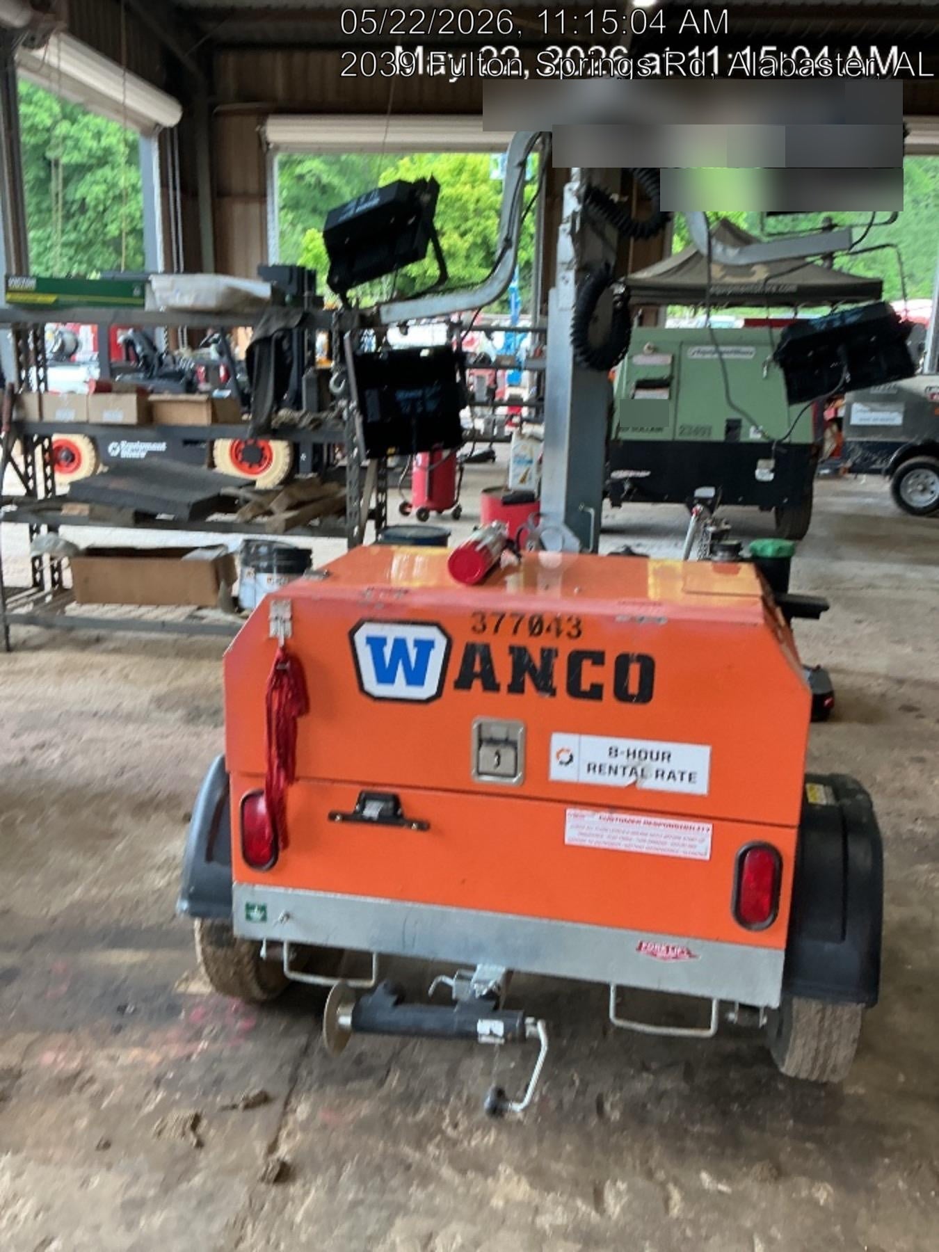 2023 Wanco WLTT-4MM4K Diesel, Deep Sea Controller, Shore Power Plug, Auto Start, (4) 350W LED Floodlights, 4kW Generator, 60 Gal Fuel Tank, 2" Ball, T3