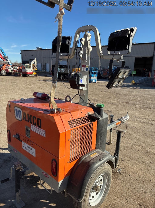 2024 Wanco WLTT-4MM4K Diesel, Deep Sea Controller, Shore Power Plug, Auto Start, (4) 350W LED Floodlights, 4kW Generator, 60 Gal Fuel Tank, 2" Ball, T3