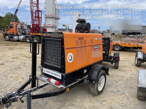 2021 Lincoln Electric Vantage 549X Ready Pak 3, ORANGE (includes trailer, cable rack, fender light kit)