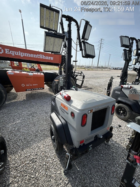 2024 Wacker Neuson LTT4 Diesel, Kohler KDW702, Deep Sea Controller, Auto Start, LED 320W, Bypass Outlet, T3
