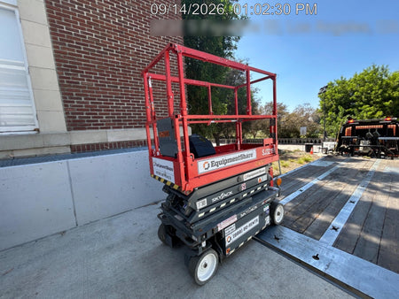 2020 Skyjack SJIII-3219 Solid NM Tires, Half height spring hinged entry gate, Dual Beacons, 800W Inverter