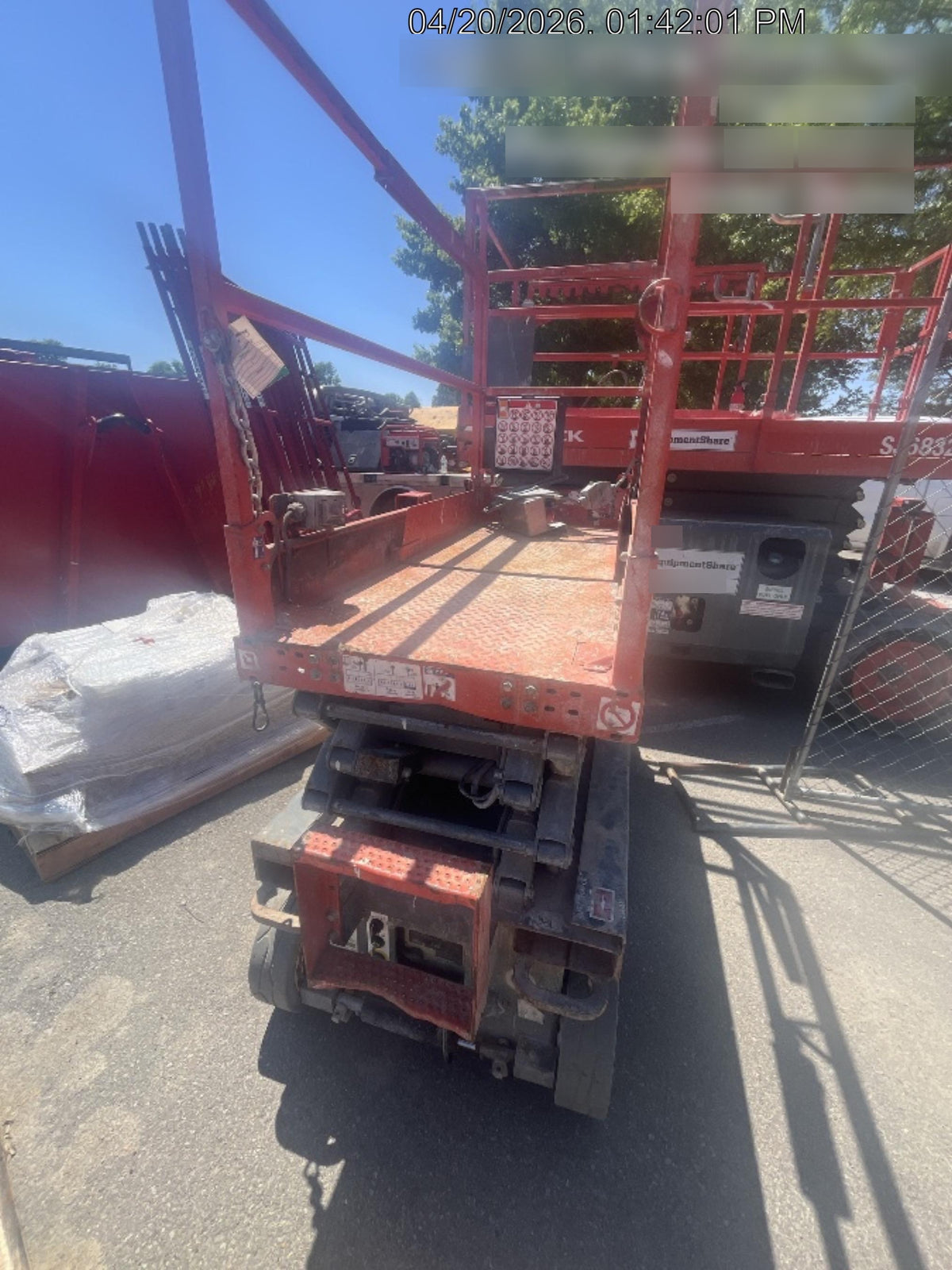 2018 Skyjack SJIII-3219 Standard Rental Specs