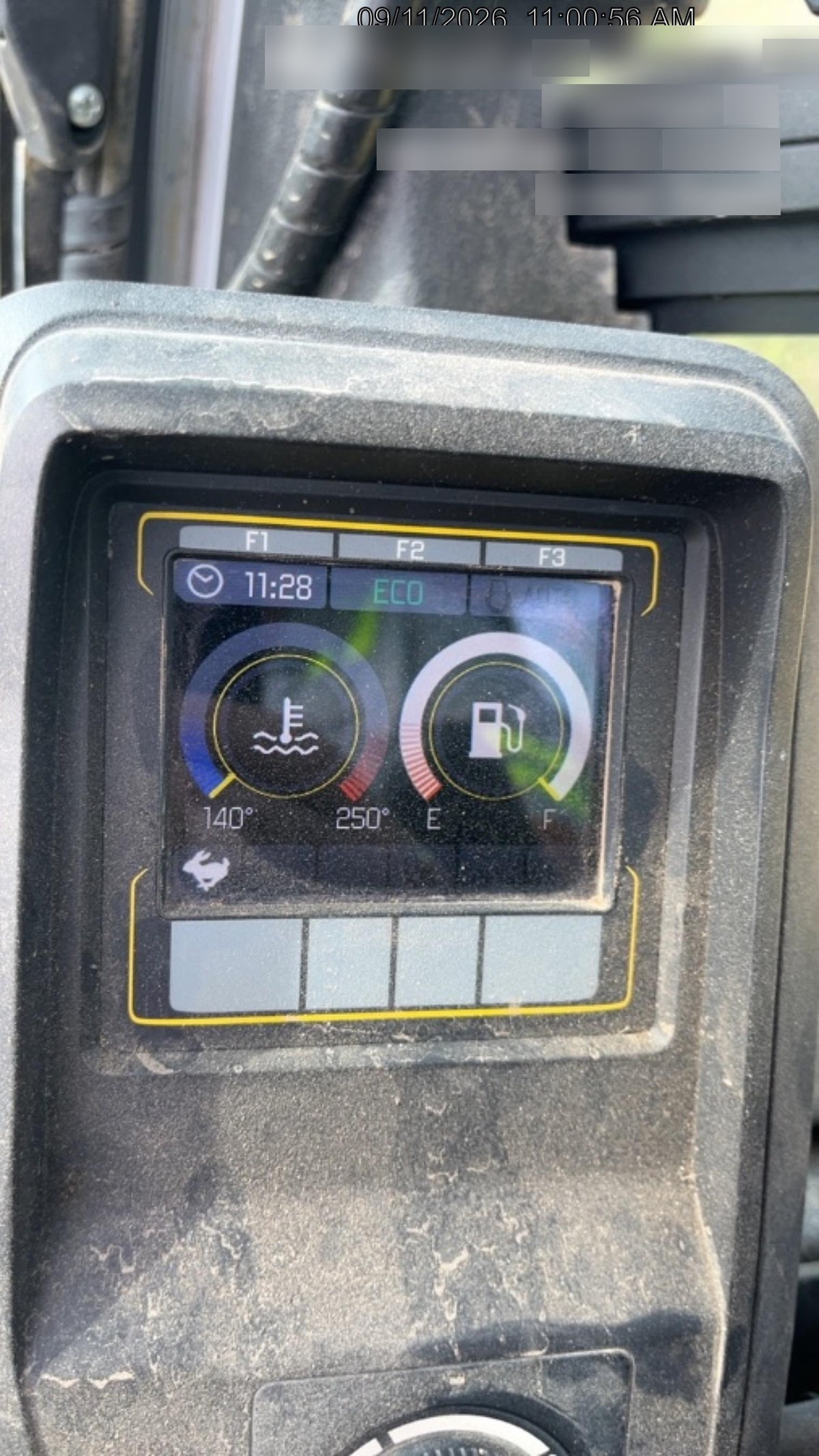 Wacker Neuson ET90 Cab, Long Dipperstick, Track, Bucket