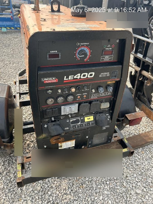 2022 Lincoln Electric LE400 Kubota V1505, Trlr, Cable Rack, Light Kit, ES Decals, T3