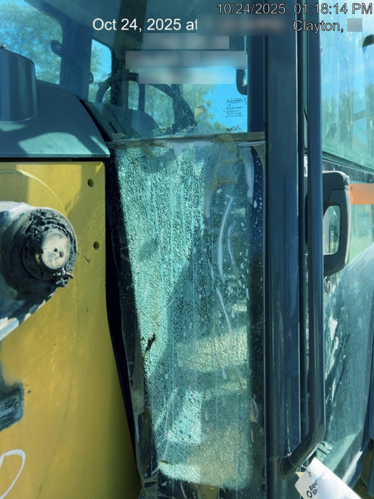 2020 John Deere 410L - Extendable Stick Cab/Heat/Air, 4WD, Extendable Stick, Pilot Controls, 2 Way Hydraulics, TAG Manual QC