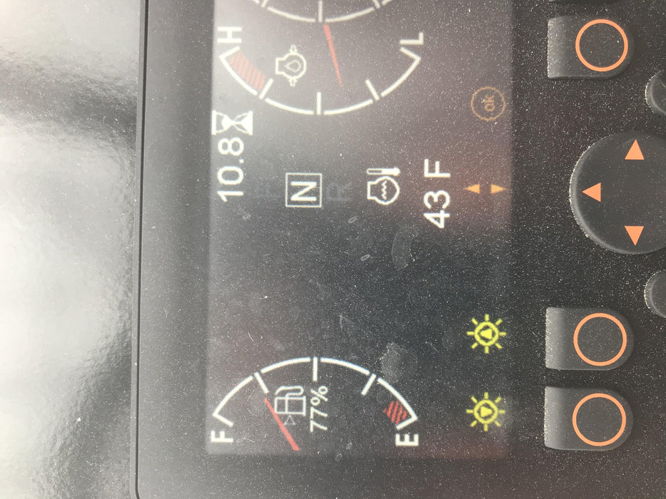 2020 Manitou MTA8044 74hp T4F, Cab/Heat/Air, Cab and Boom LED work lights, Auxiliary Hydraulics, Solid Tires, Amber strobe, Lift Hook w/66" Carriage, 60" Forks