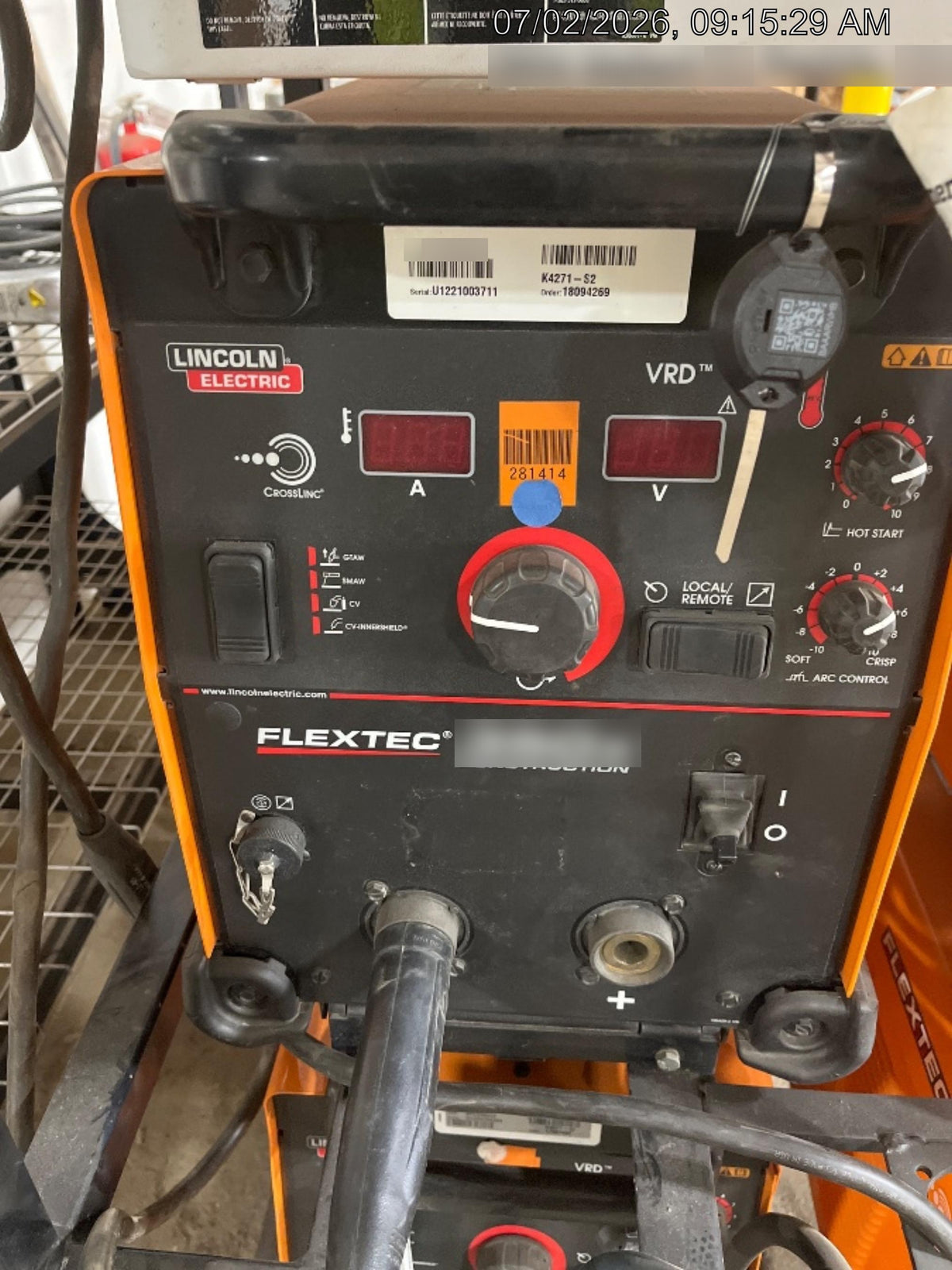 2022 LINCOLN ELECTRIC FLEXTEC 350X