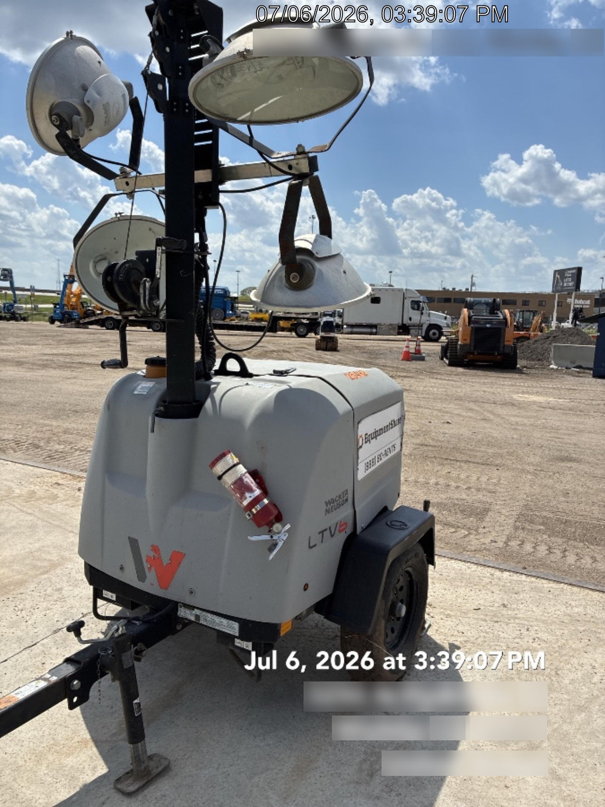 2019 Wacker Neuson LTV6L-MH Standard Options, ES Track Hardware, Fuel Level Sensor