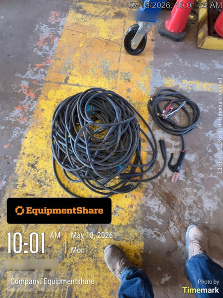 2019 Lincoln Electric Vantage 322 Welder Ready-Pak 3, Two wheel trailer, Fender and Light kit, Cable Rack