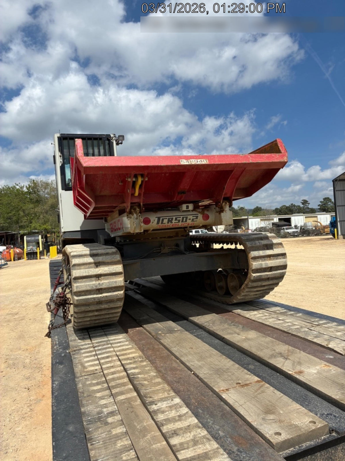 2025 TAKEUCHI TCR 50-2CR