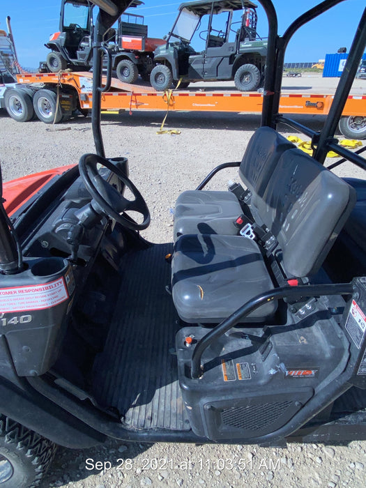 2020 Kubota RTV-X1140W-H Canopy, 4-Seater, Diesel, Windshield Acrylic Clear, LED Strobe, Backup Alarm