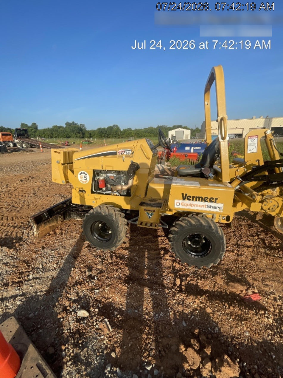 2019 VERMEER RTX450
