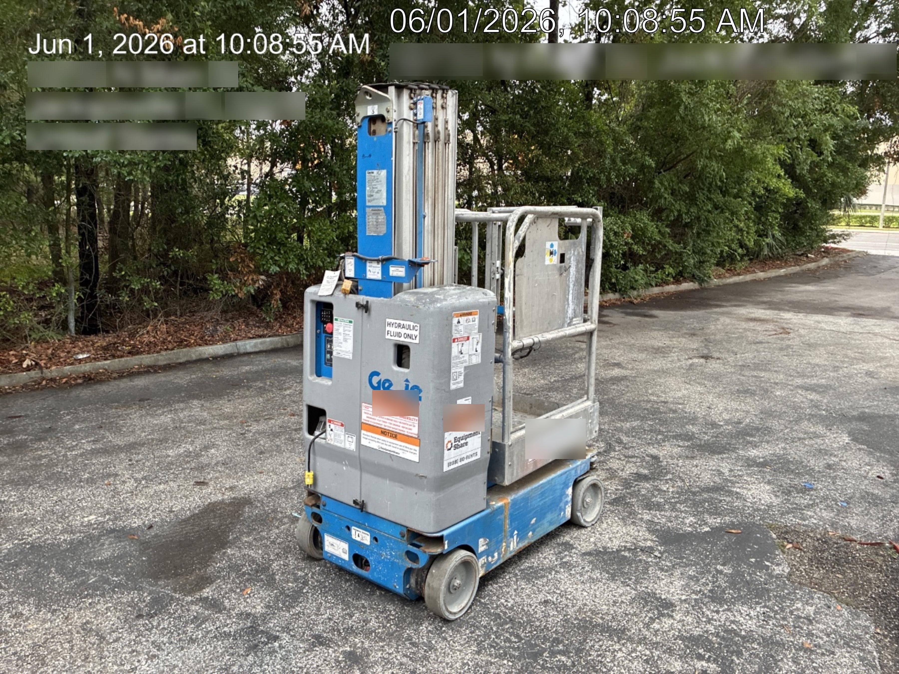2019 GENIE GR-20