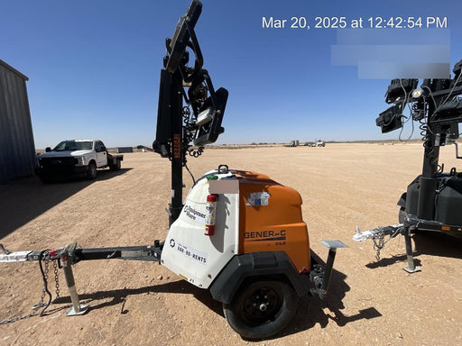 2023 Generac MLT2 Diesel, Flex Switch 120V Input, Powerzone Controller, (4) 320W LED Lights, 4kW Generator, 39.9 Gal Fuel Tank, 2" Ball, T3