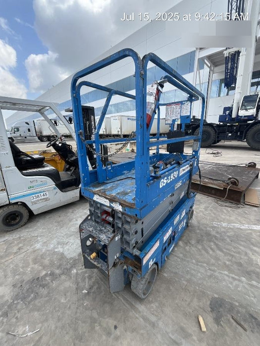 2019 Genie GS-1930 Fixed Rails with Chain Entry