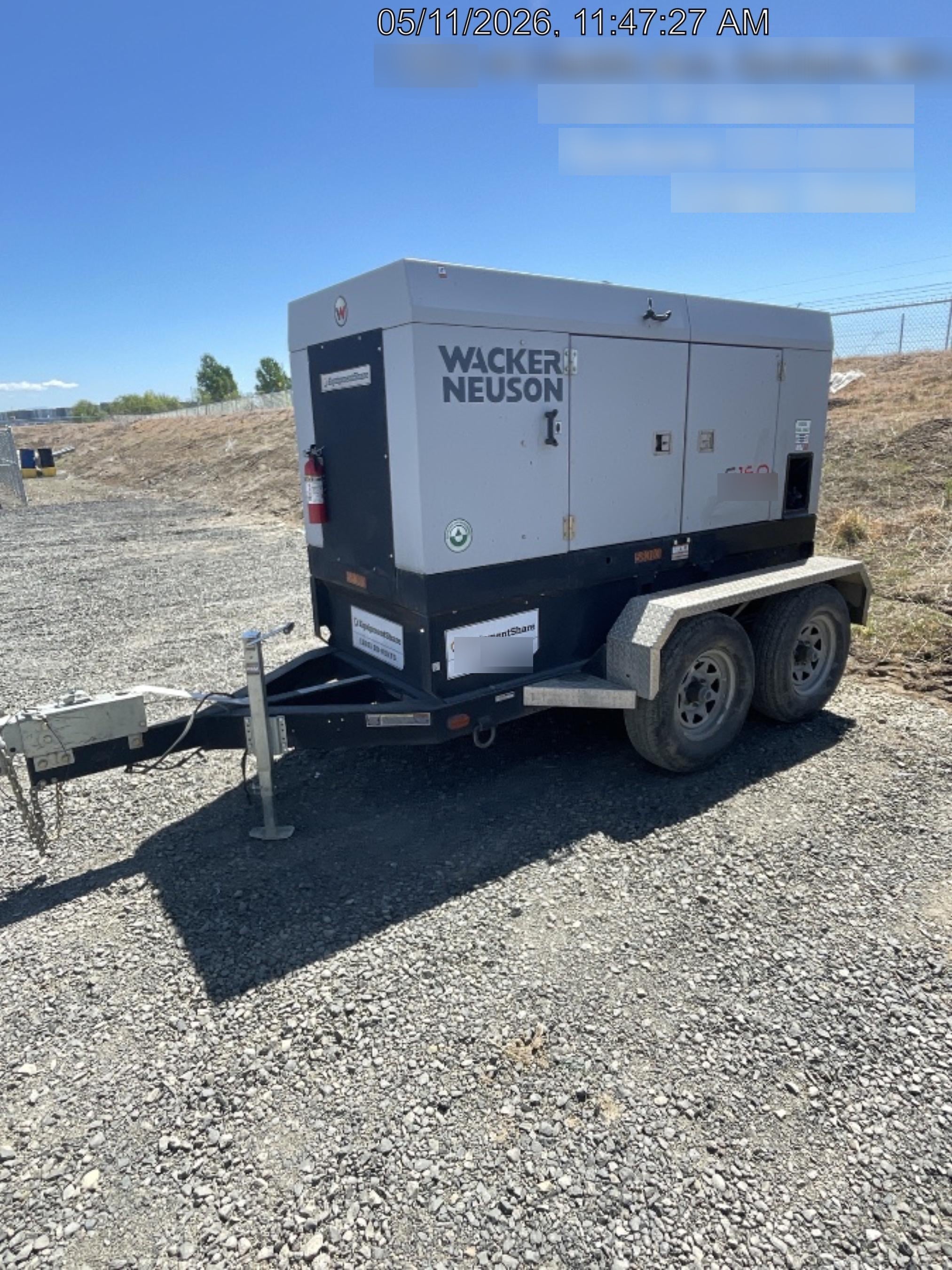 2019 WACKER NEUSON G150