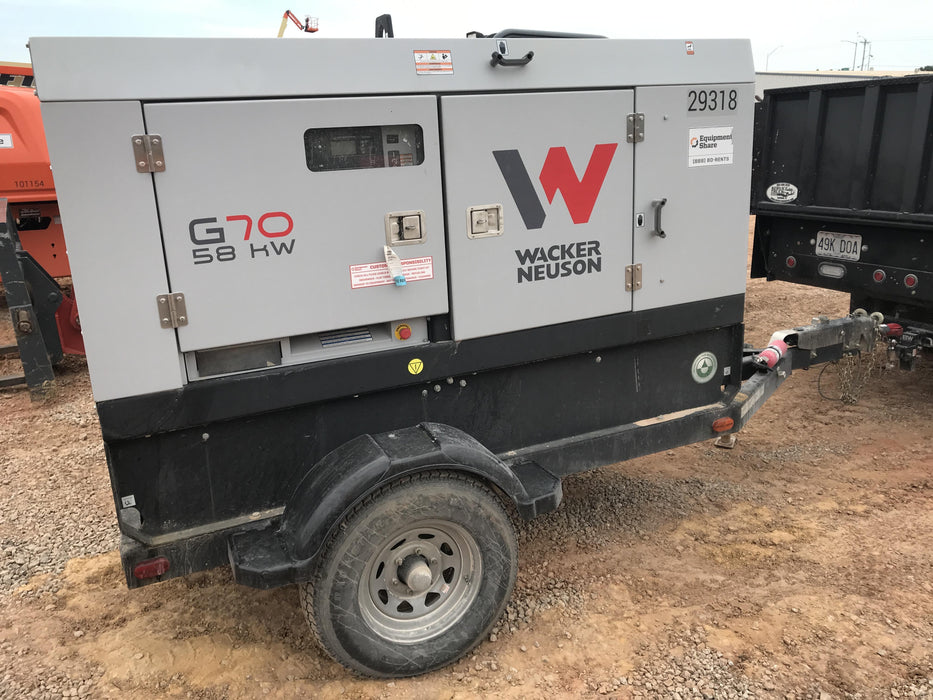 2019 WACKER NEUSON G70