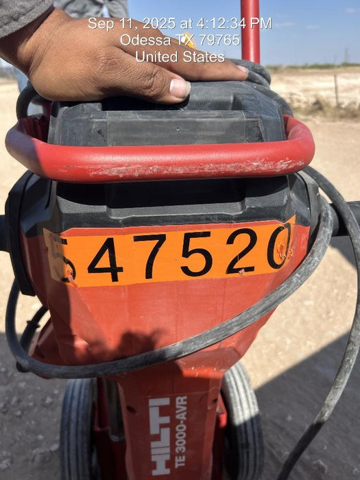 2025 HILTI TE 3000-AVR