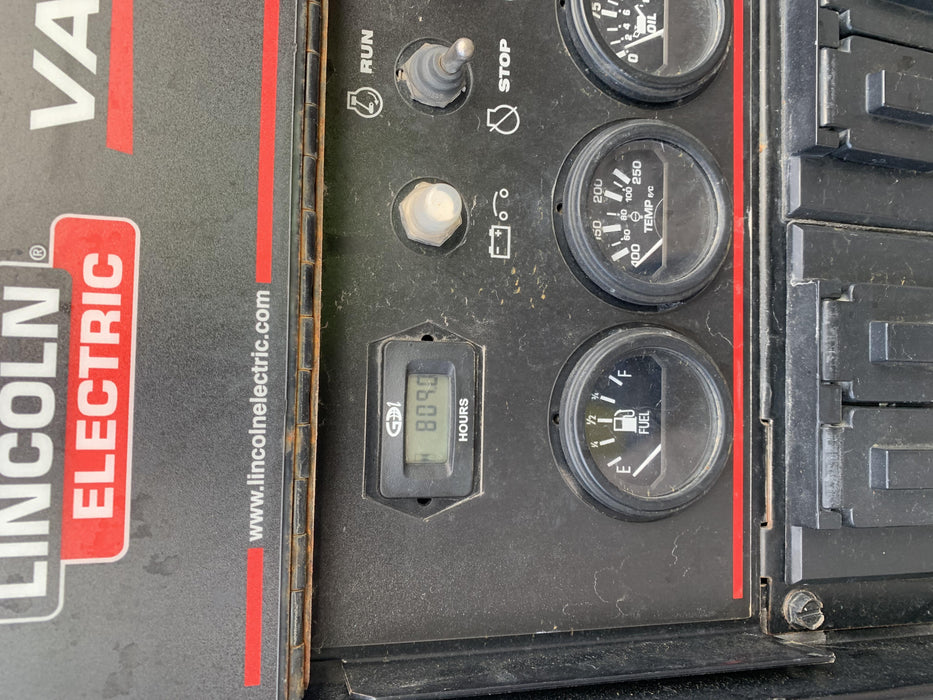 2019 Lincoln Electric Vantage 322 Ready-Pak 3, Two Wheel Trailer, Fender and Light Kit, Cable Rack