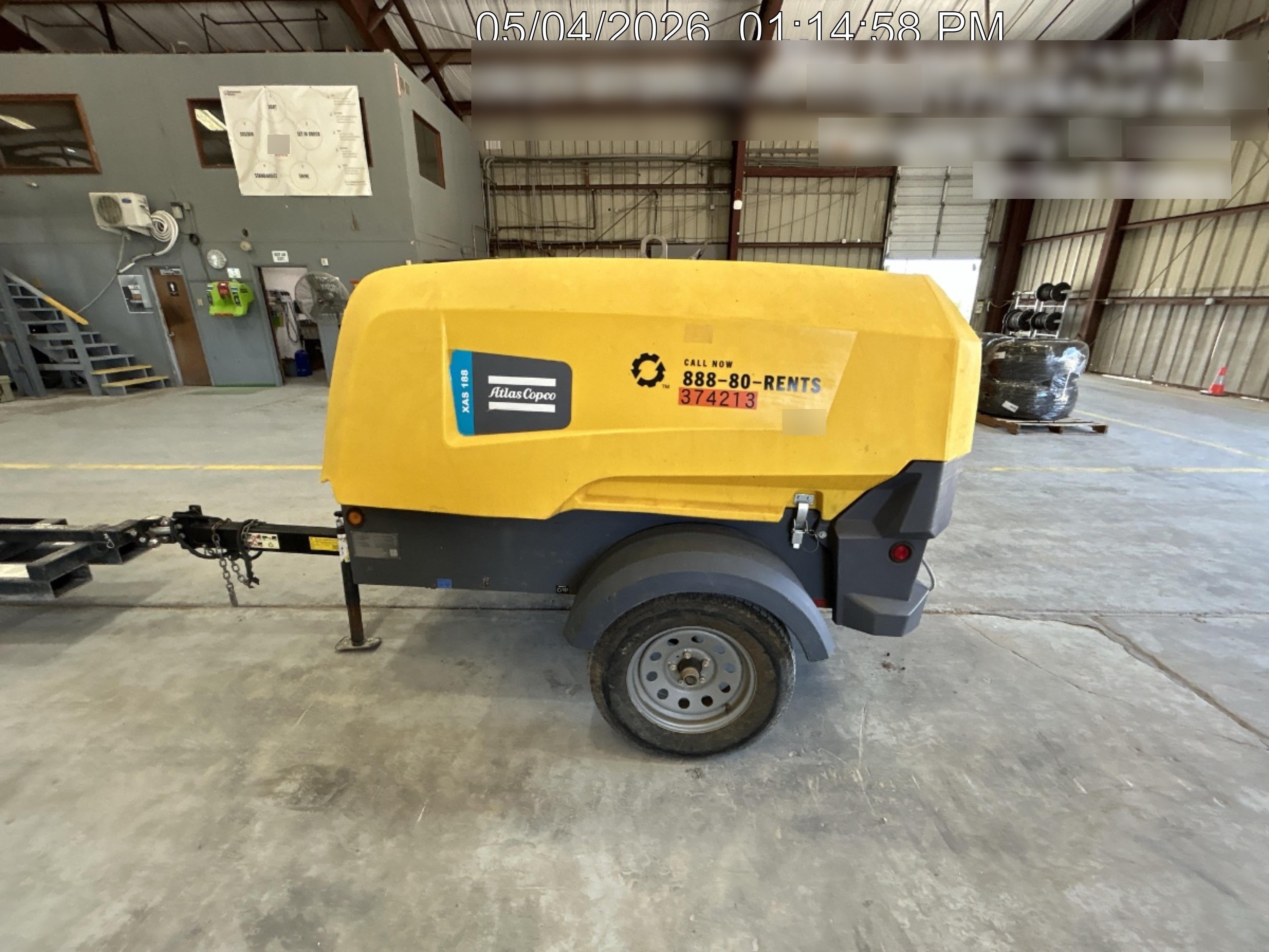 2023 ATLAS COPCO XAS188 CWK