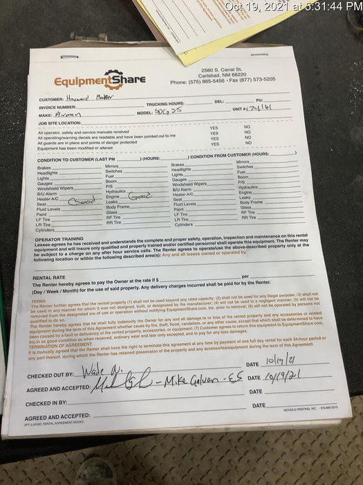 2021 AIRMAN SDG25S-8E1