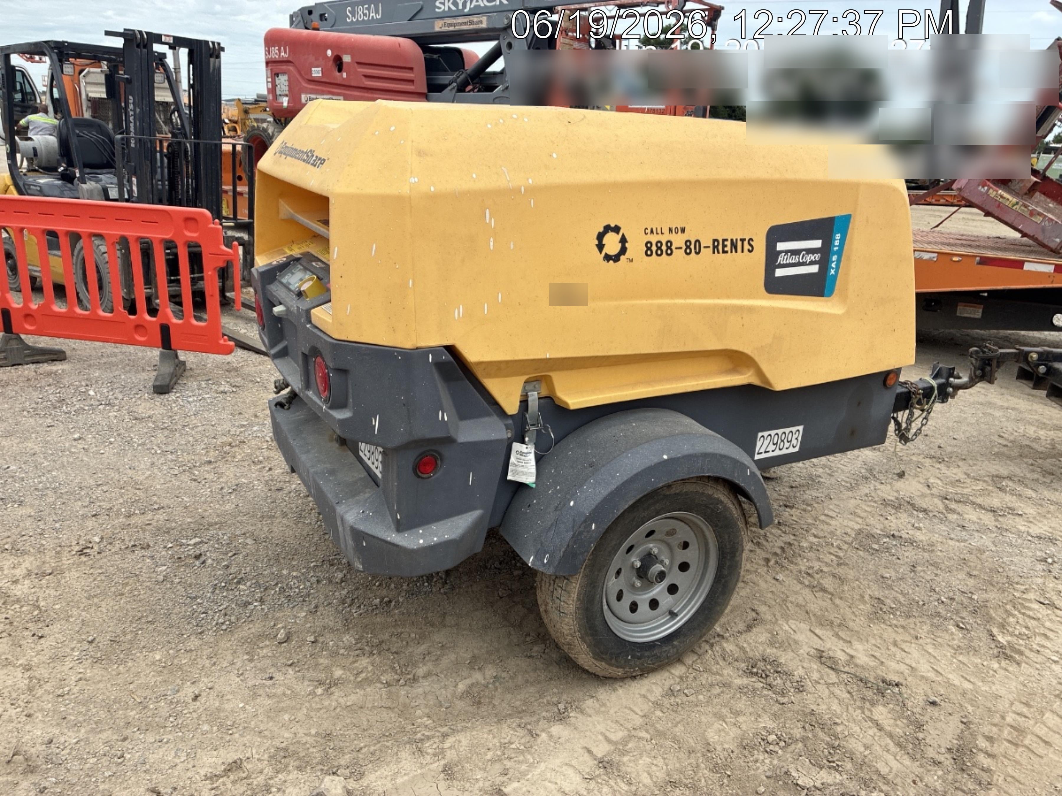 2022 ATLAS COPCO XAS188 CWK