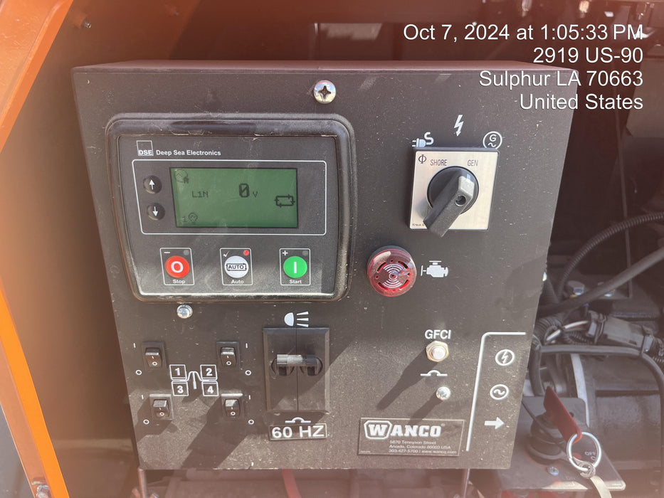 2024 Wanco WLTT-4MM4K Diesel, Deep Sea Controller, Shore Power Plug, Auto Start, (4) 350W LED Floodlights, 4kW Generator, 60 Gal Fuel Tank, 2" Ball, T3