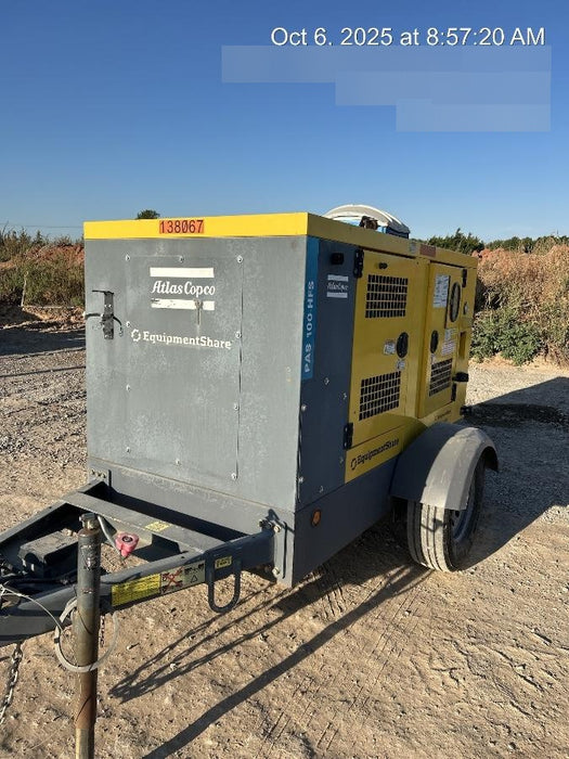 2021 ATLAS COPCO PAS 100 HF CS Enclosed