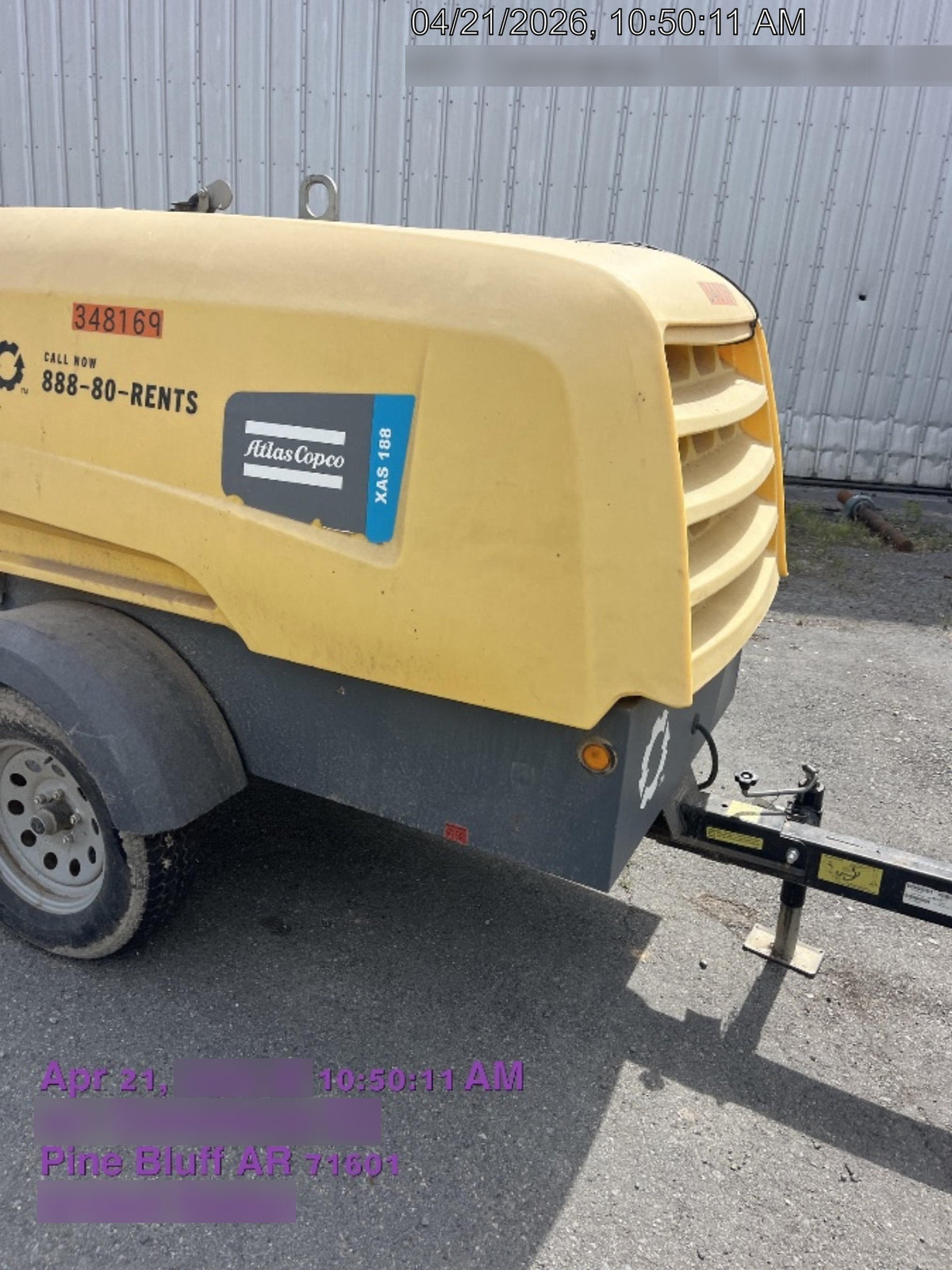 2023 ATLAS COPCO XAS188 CWK