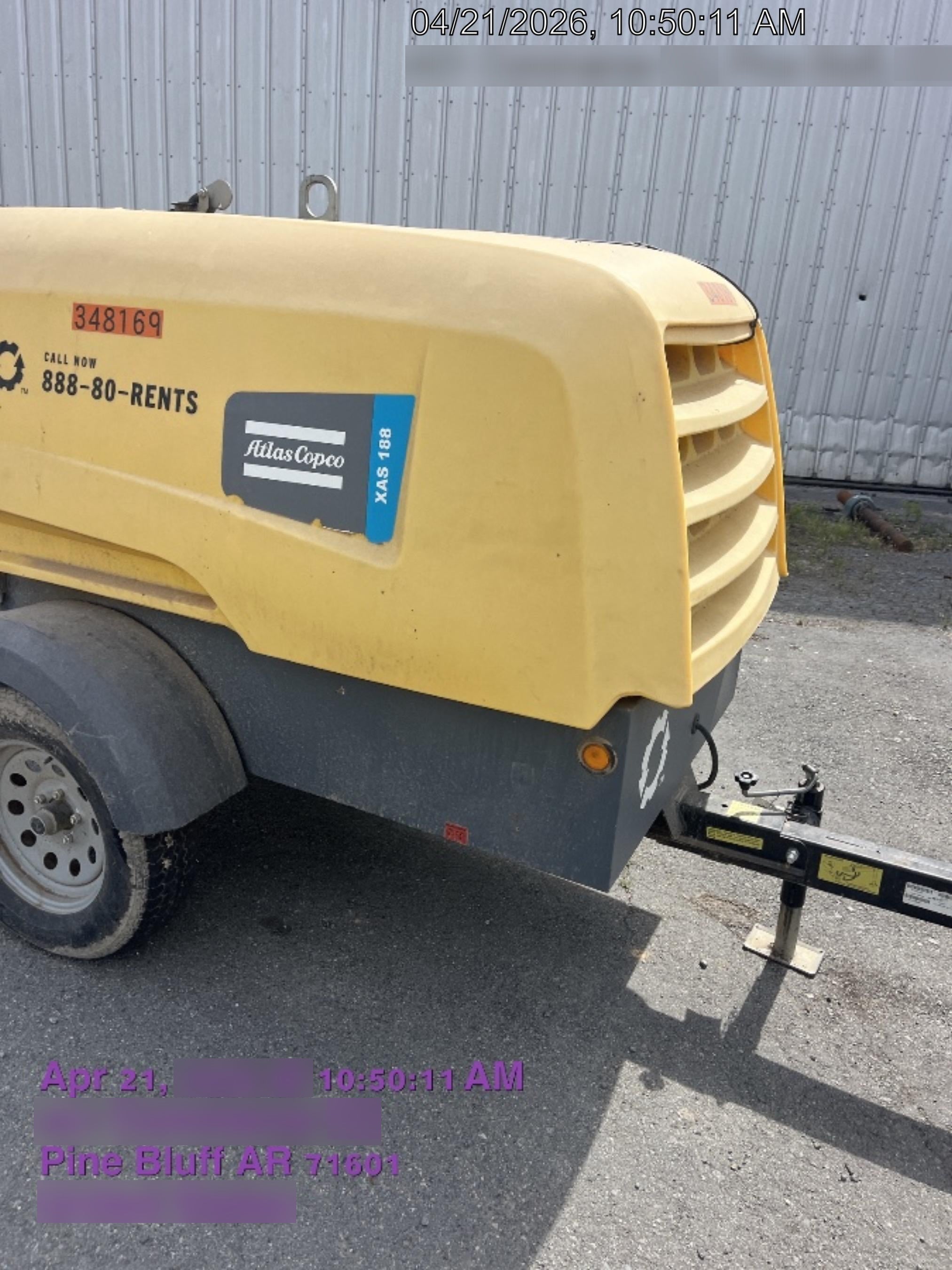 2023 ATLAS COPCO XAS188 CWK