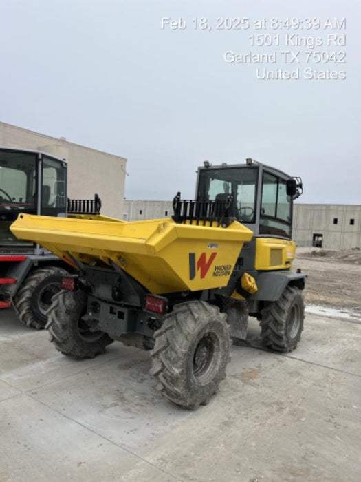 2025 WACKER NEUSON DV604 Cab Standard Tires
