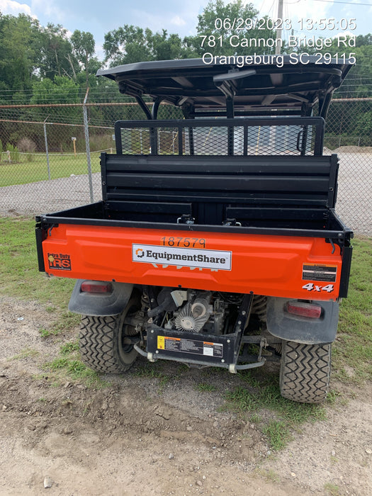 2021 Kubota RTV-X1140W-H Plastic Canopy, Windshield Acrylic Clear, LED Strobe Light, Wire Harness Kit, Back up Alarm