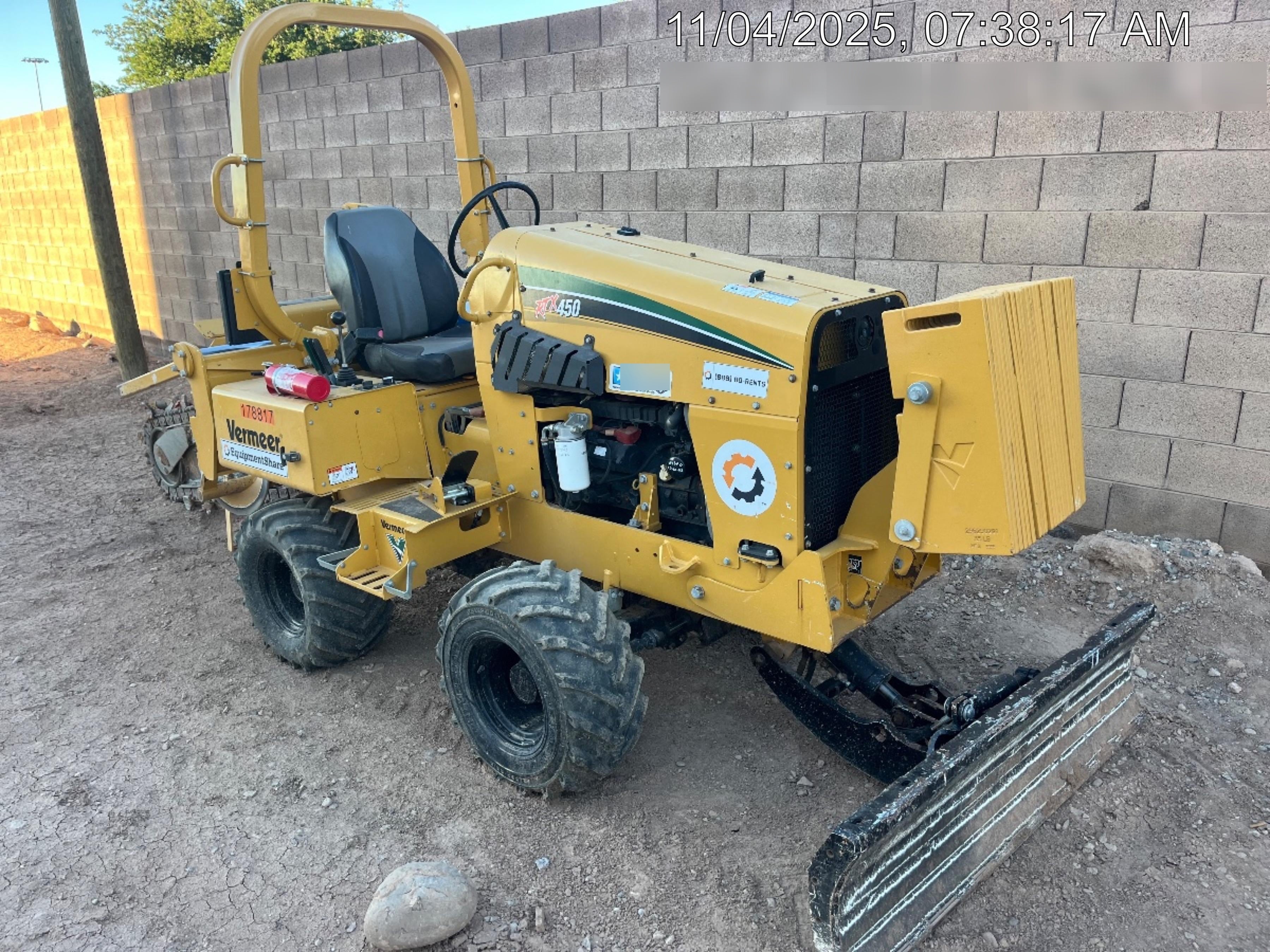 2021 VERMEER RTX450