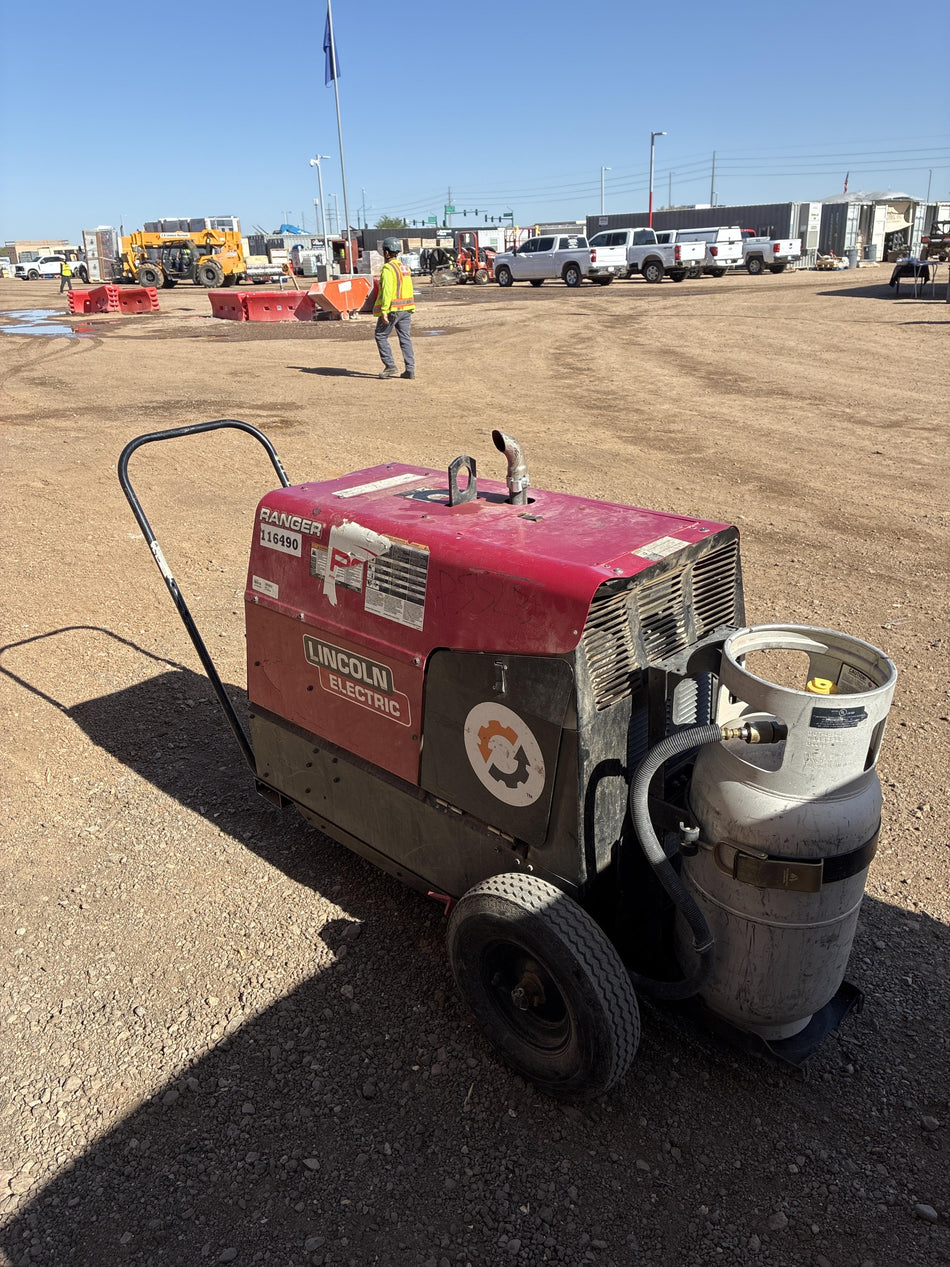 2020 Lincoln Electric Ranger 305 LPG K3430-1, Ranger 305 LPG, Undercarriage, Tank Holder & Strap, 10kw AC Gen, 25hp Kohler LPG Eng
